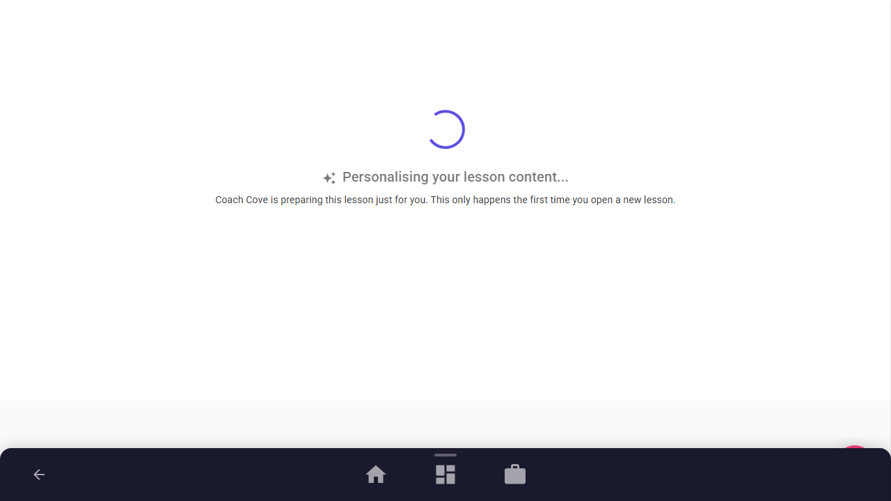 Submitting Interactive Lesson Quizzes