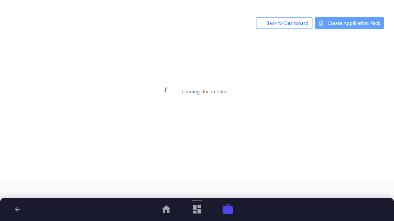 Open Generated Documents Dashboard