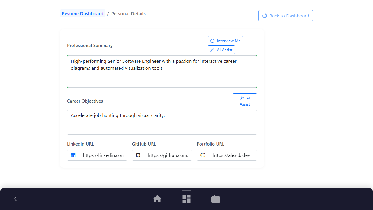 Save and Verify Status Recovery