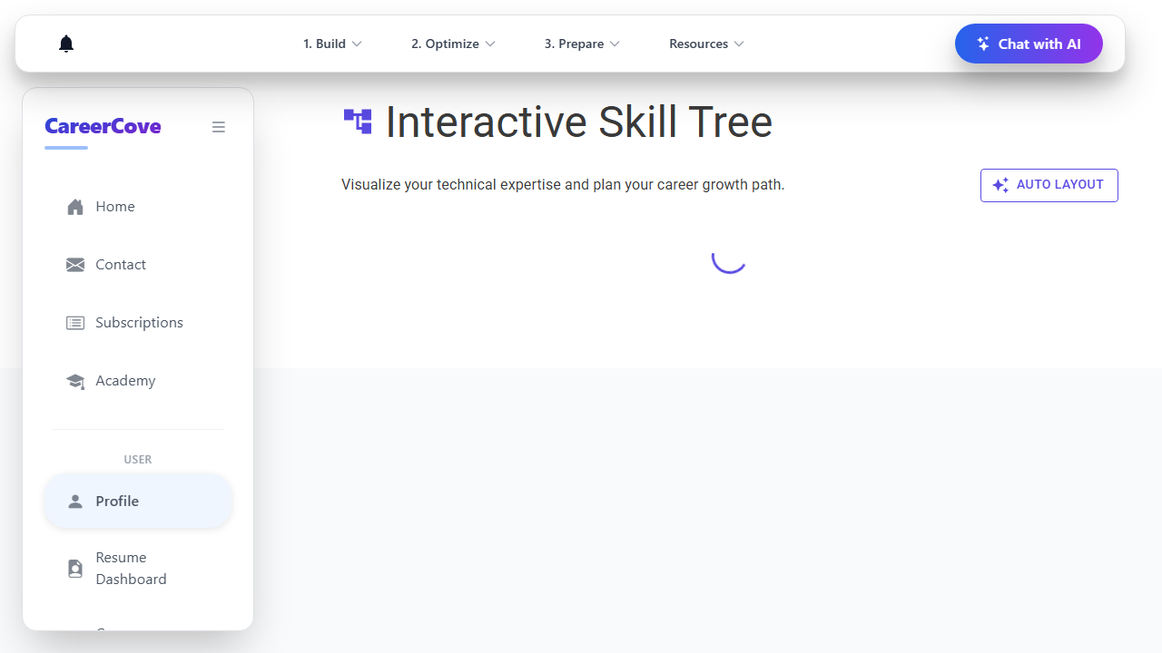 Navigate to the Skill Tree